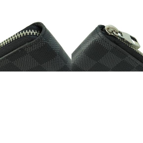Louis Vuitton Zippy Wallet Vertical Damier Graphite Long Wallet Damier Canvas - Picture 8 of 8